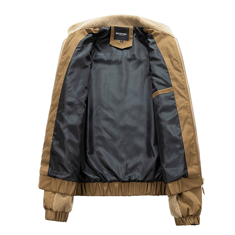 Plus-Size Men's Polar Fleece Jacket