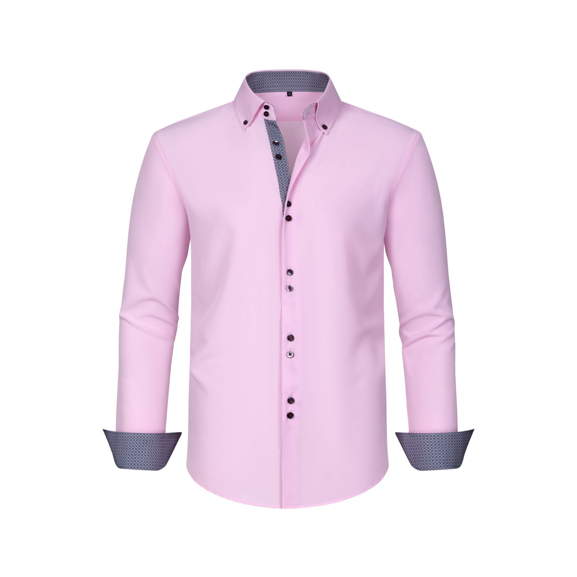 Men's Daily Business Long Sleeves Blouses&Shirts Tops