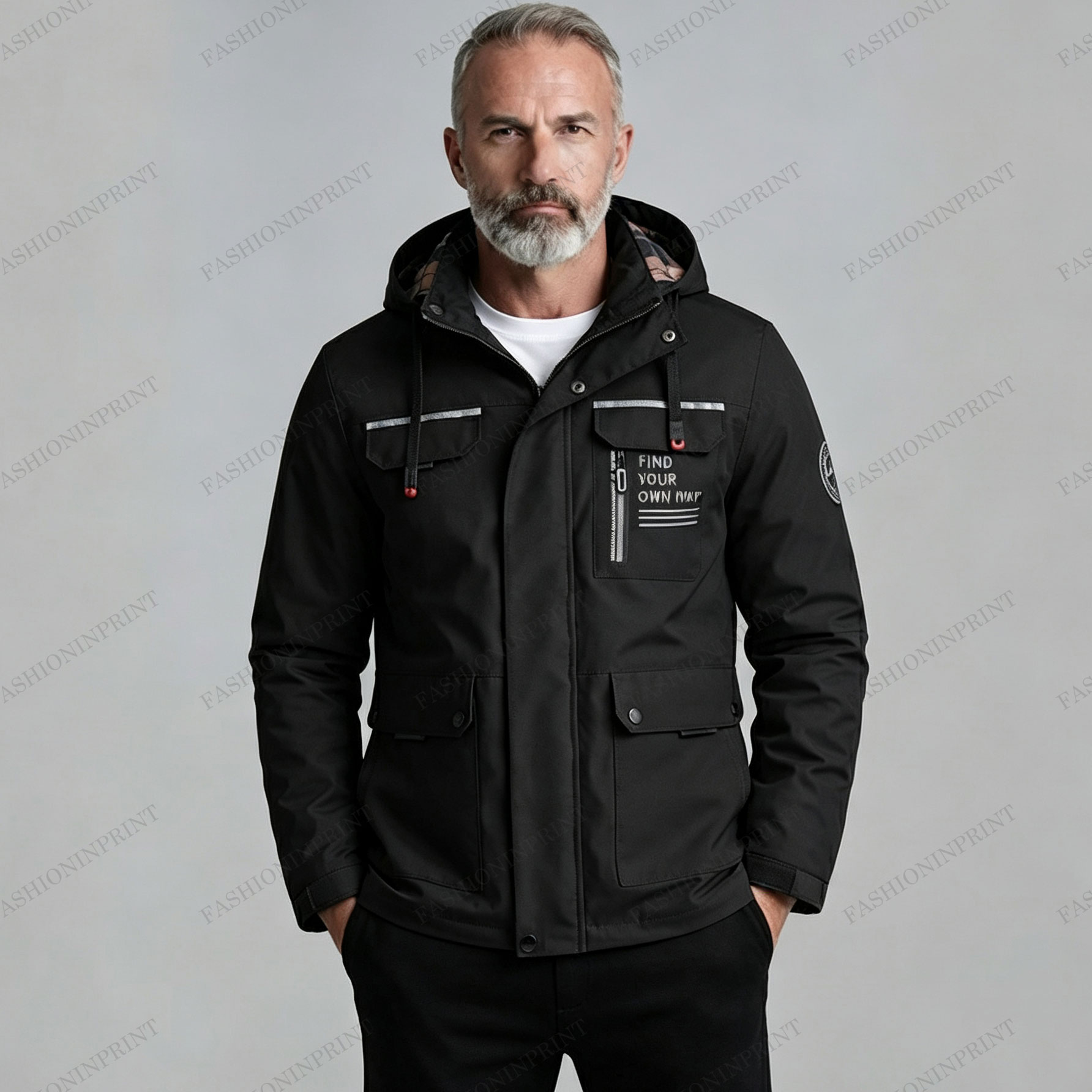Men's Casual Parka Jackets