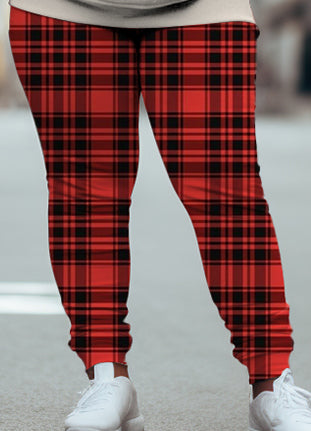 Couple Large Size Casual Outfit Hoodie Set "His Queen-Her King"