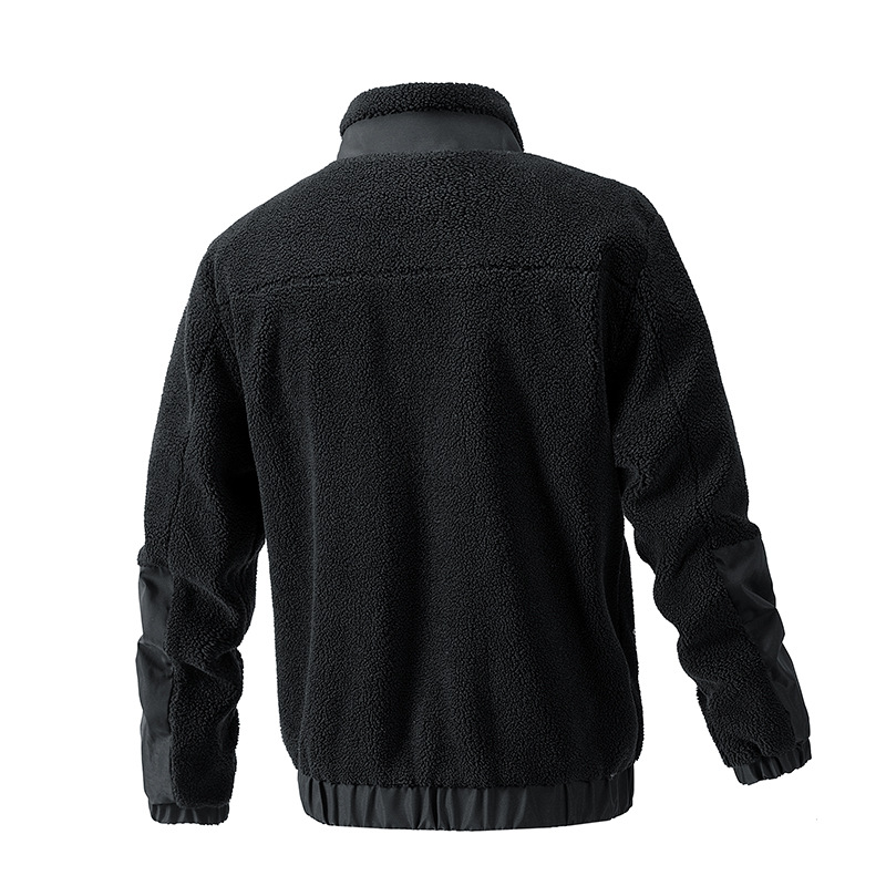 Plus-Size Men's Polar Fleece Jacket