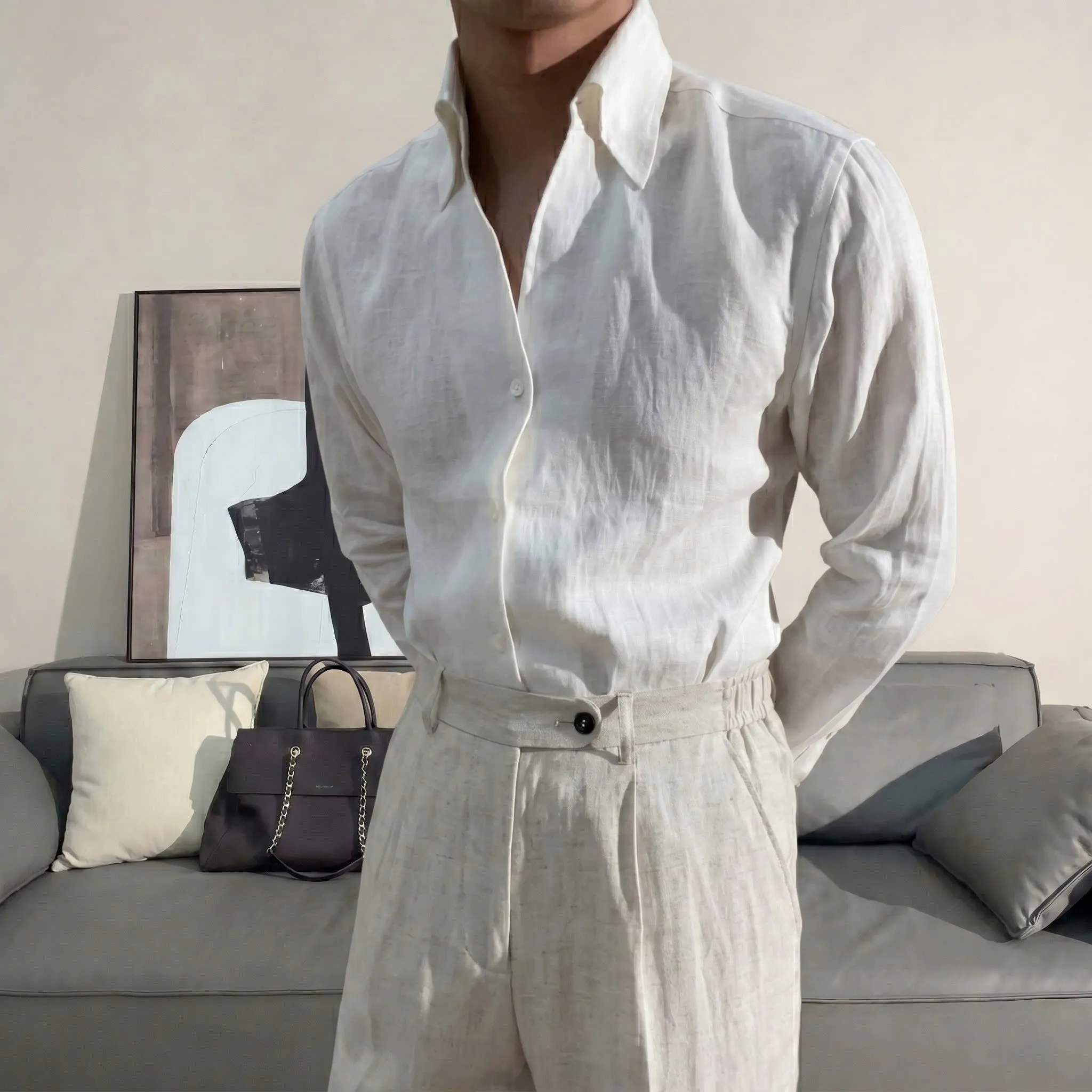 Como Linen ShirtSet