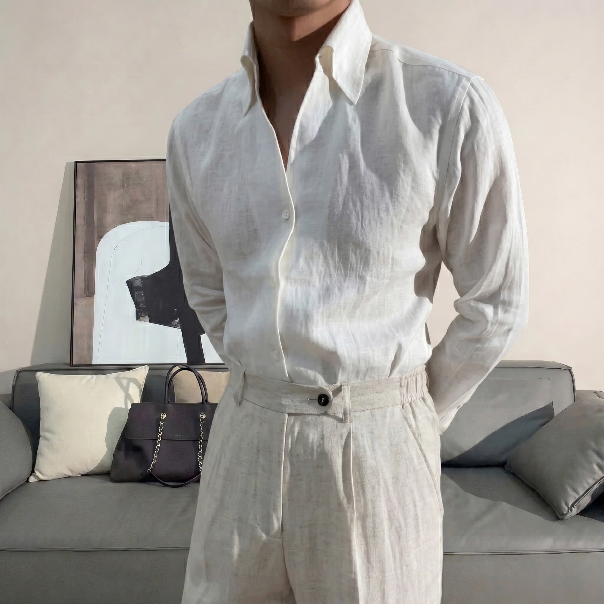 Como Linen ShirtSet