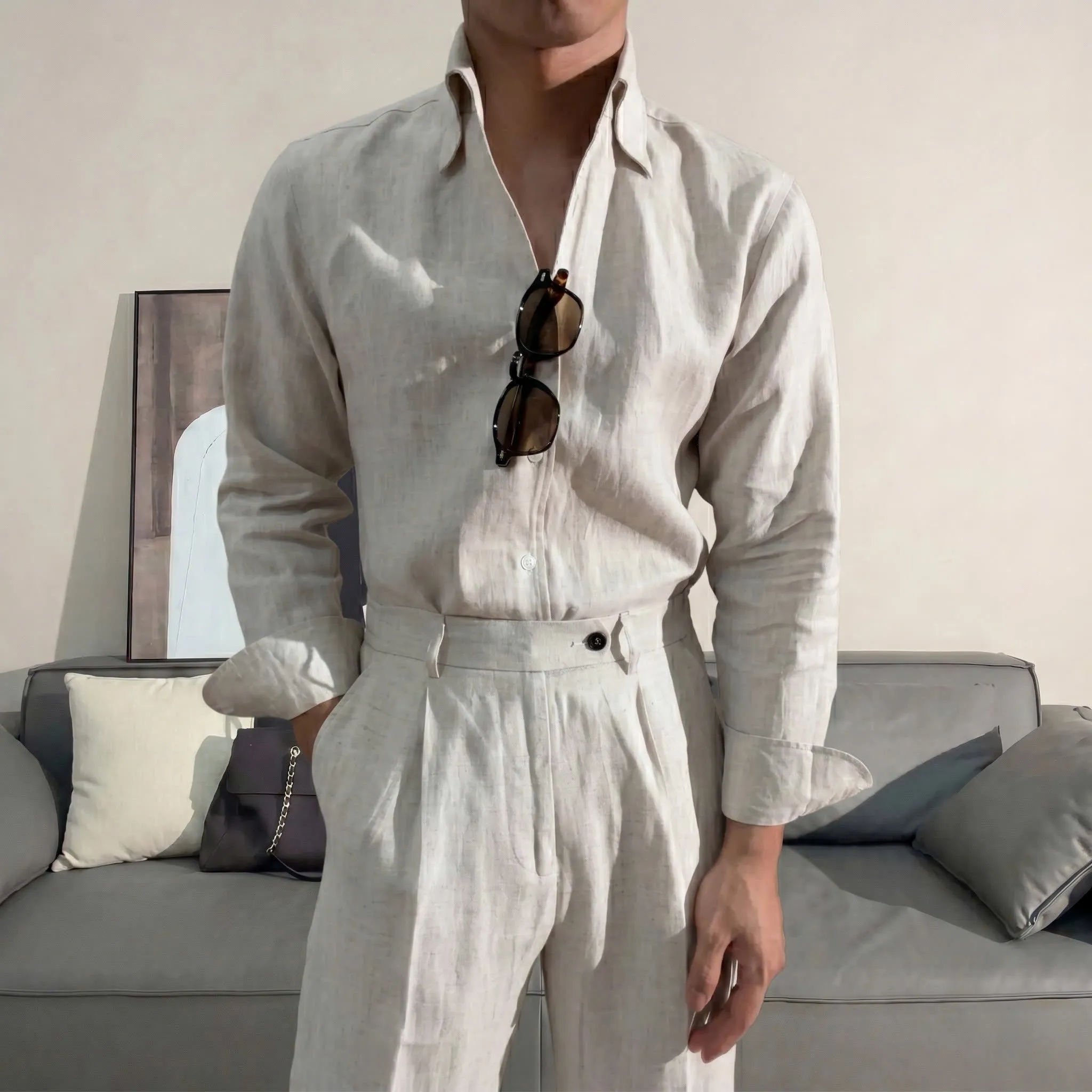 Como Linen ShirtSet