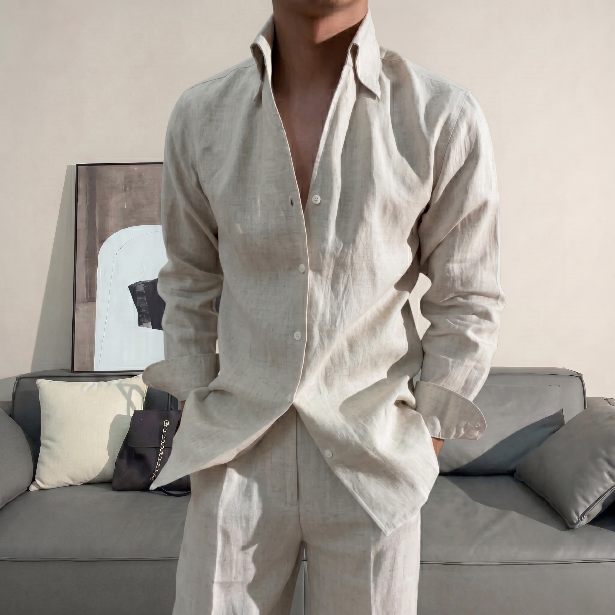 Como Linen ShirtSet