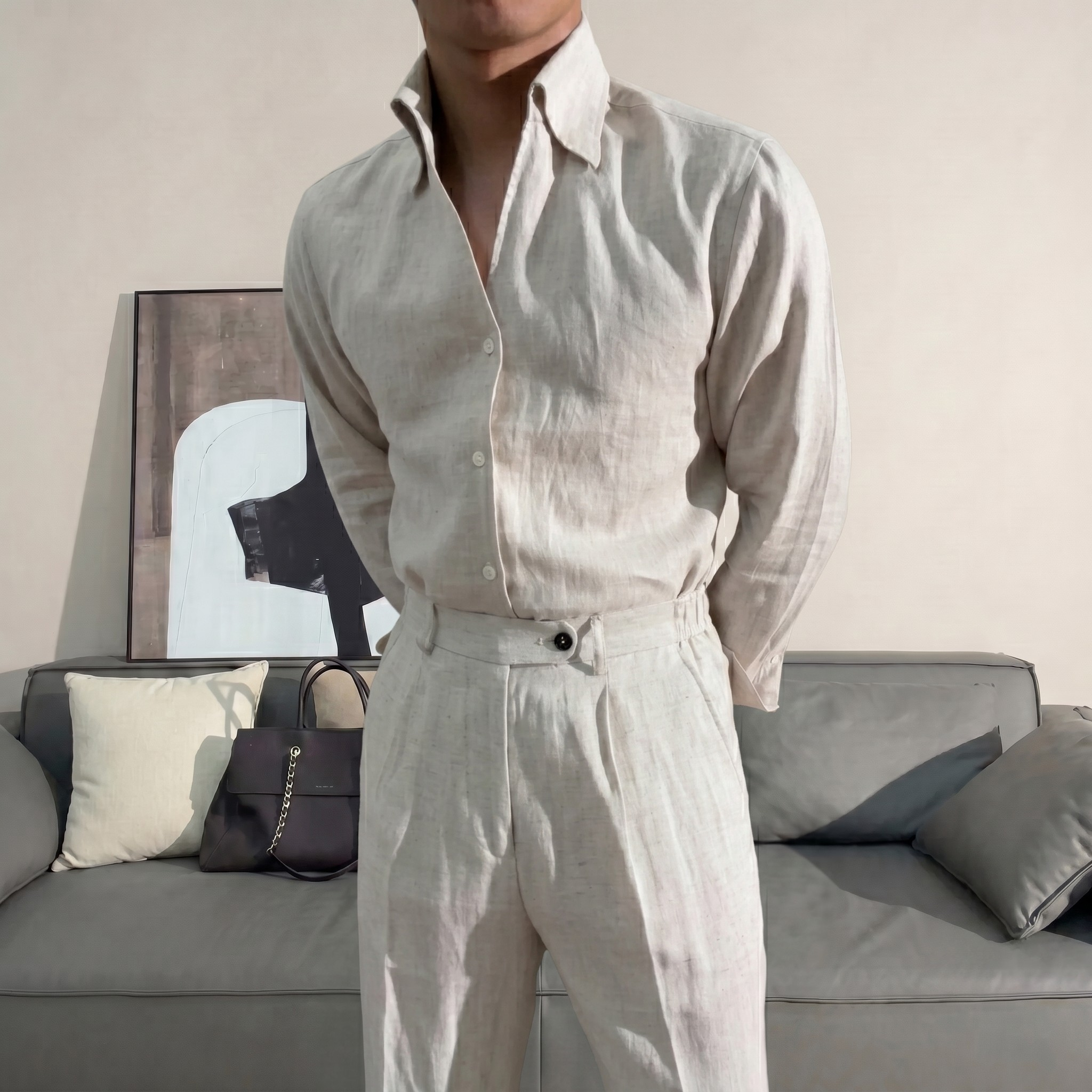 Como Linen ShirtSet