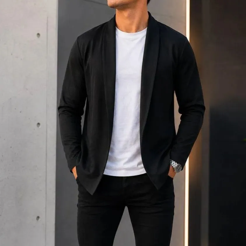 Men's Casual Jacket and Pants Two-Piece Set