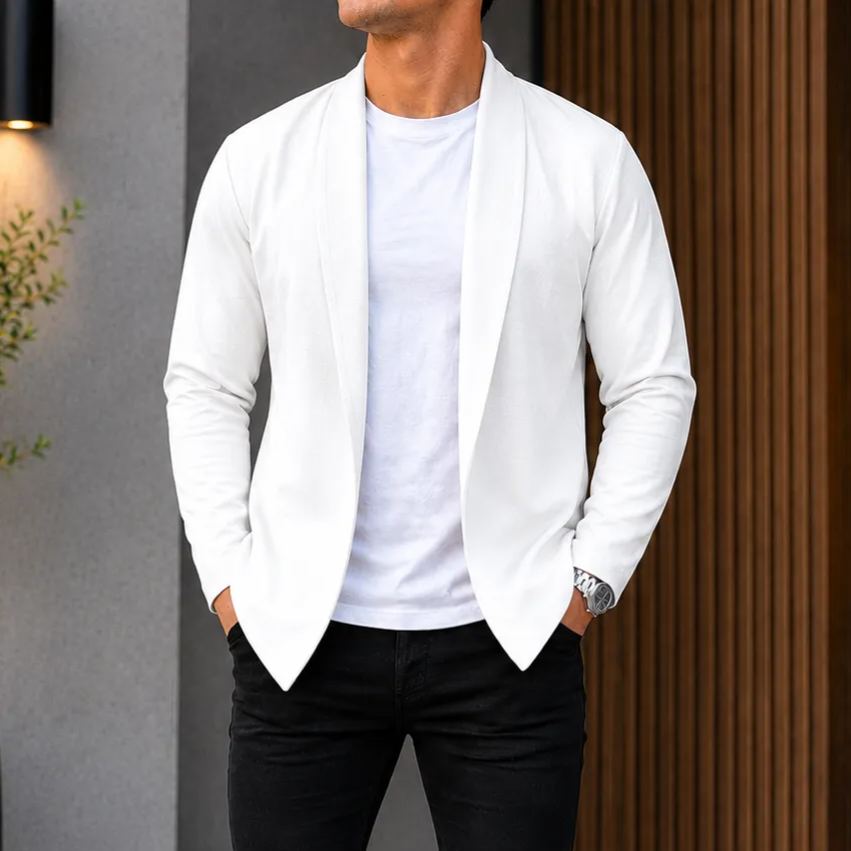 Men's Casual Jacket and Pants Two-Piece Set