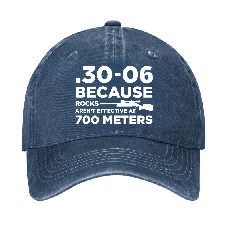 Maturelion Custom Cap 30-06 Because Rocks Aren't Effective At 700 Meters Cap