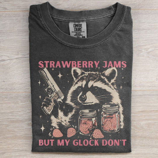 Vintage Strawberry Jams Raccoon T-shirt