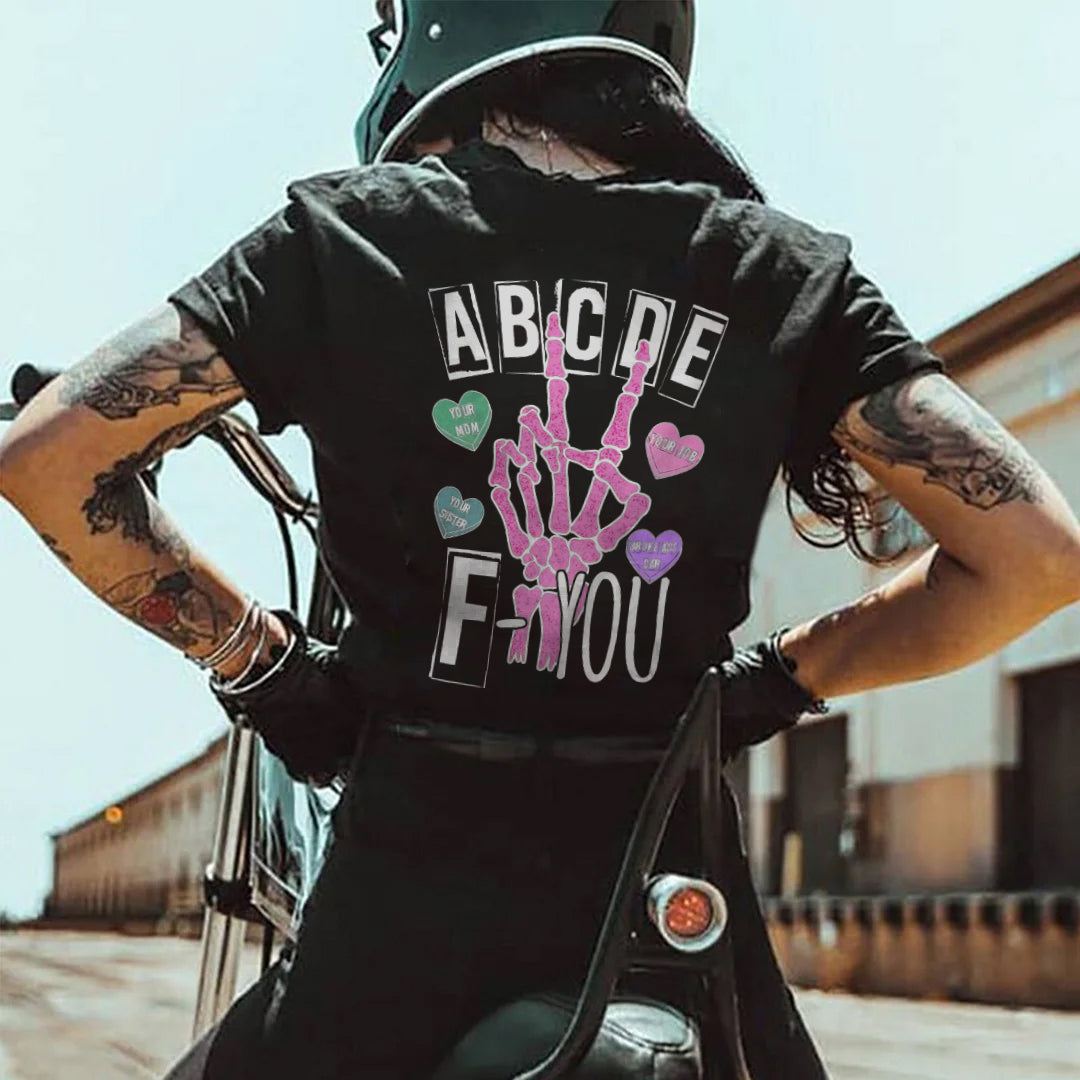 ABCDE F-You T-shirt