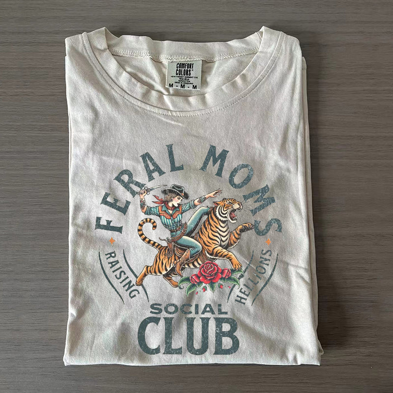 Feral Moms Social Club T-shirt