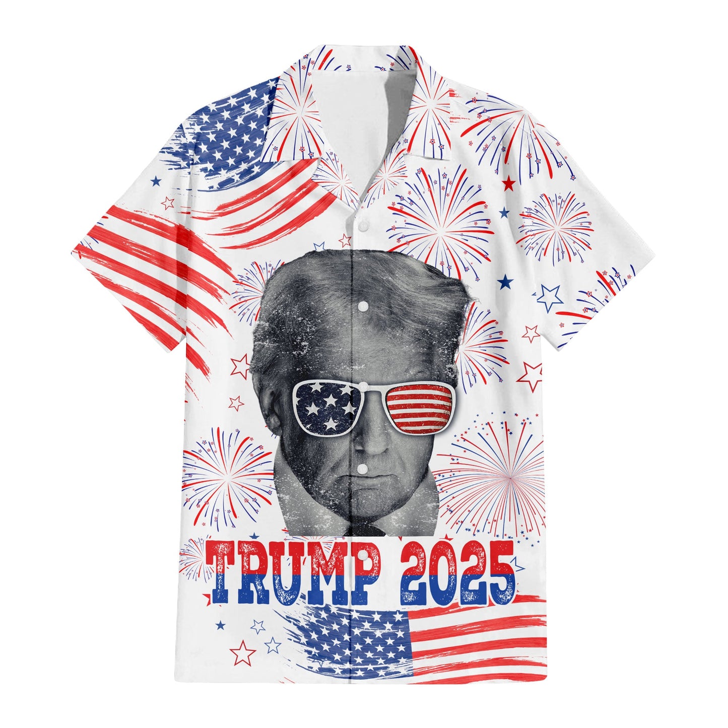 Trump 2025 Independence Day American Hawaii Shirt LM32 65255