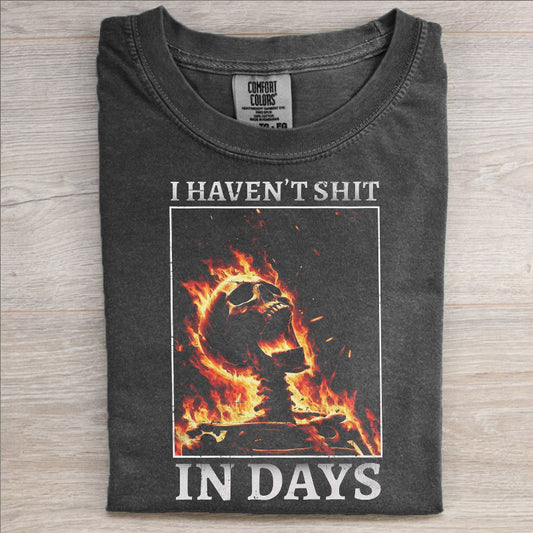 I Haven't Shit in Days T-shirt