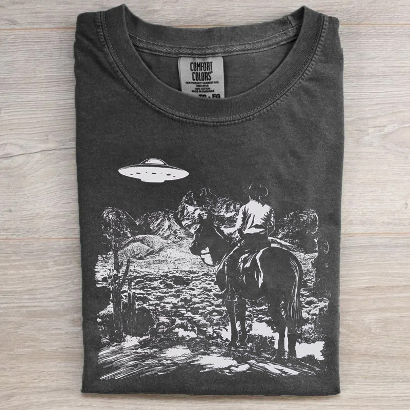 Vintage Western Cowboy Comfort Colors Unisex T-shirt