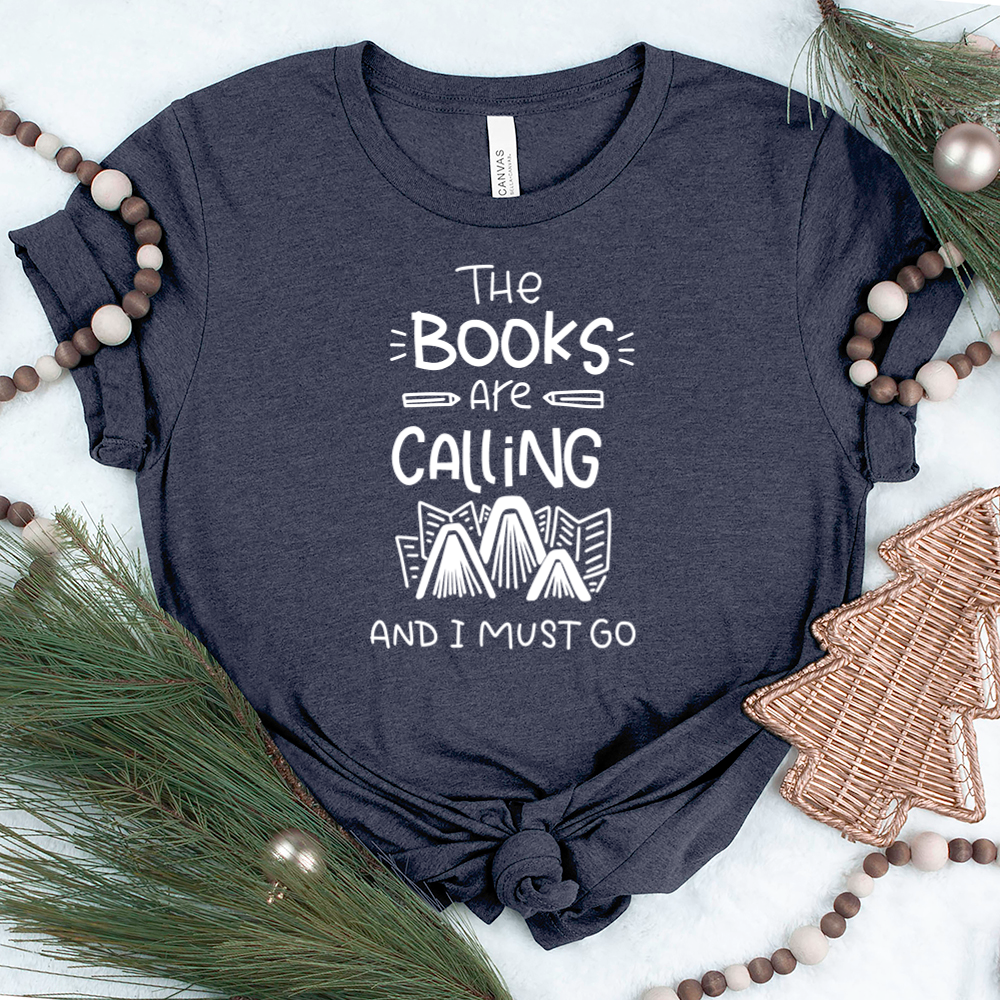 the books are calling unisex tee