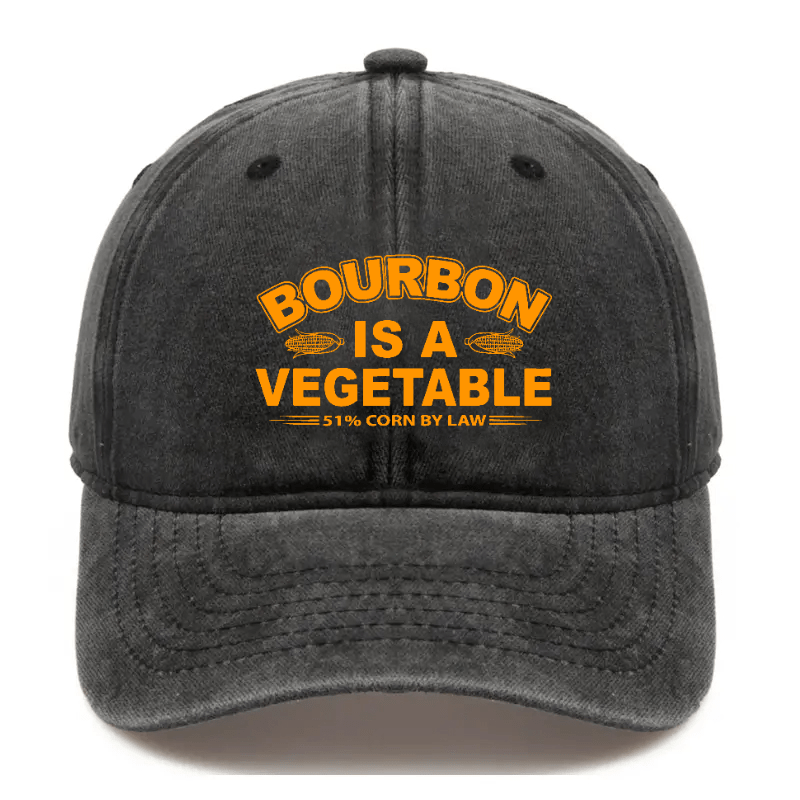 Bourbon Is A Vegetable 51% Corn By Law Cap