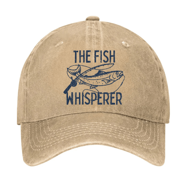 The Fish Whisperer Funny Fishing Cap (Free Customization)