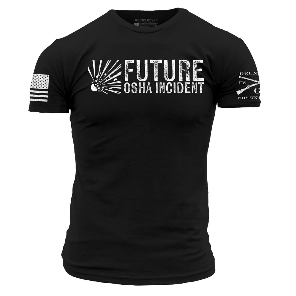 Future OSHA Incident T-Shirt - Black