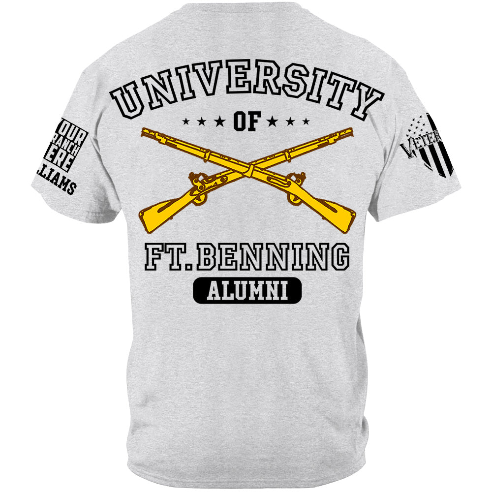 US Veteran Shirt University Of Military School Custom Shirt   Design For Veteran H2511