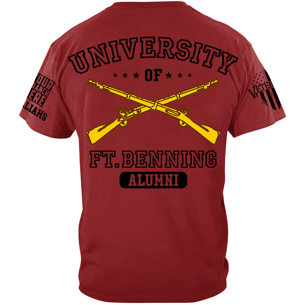 US Veteran Shirt University Of Military School Custom Shirt   Design For Veteran H2511