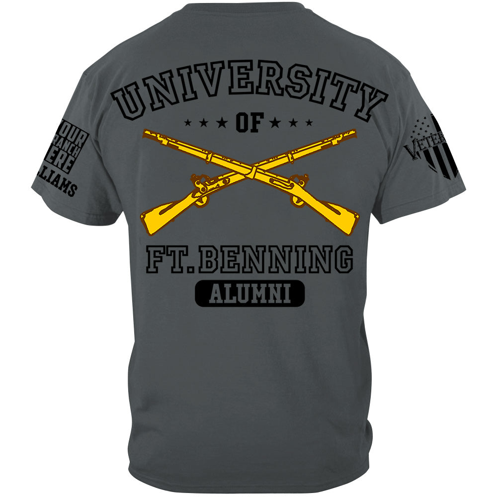 US Veteran Shirt University Of Military School Custom Shirt   Design For Veteran H2511