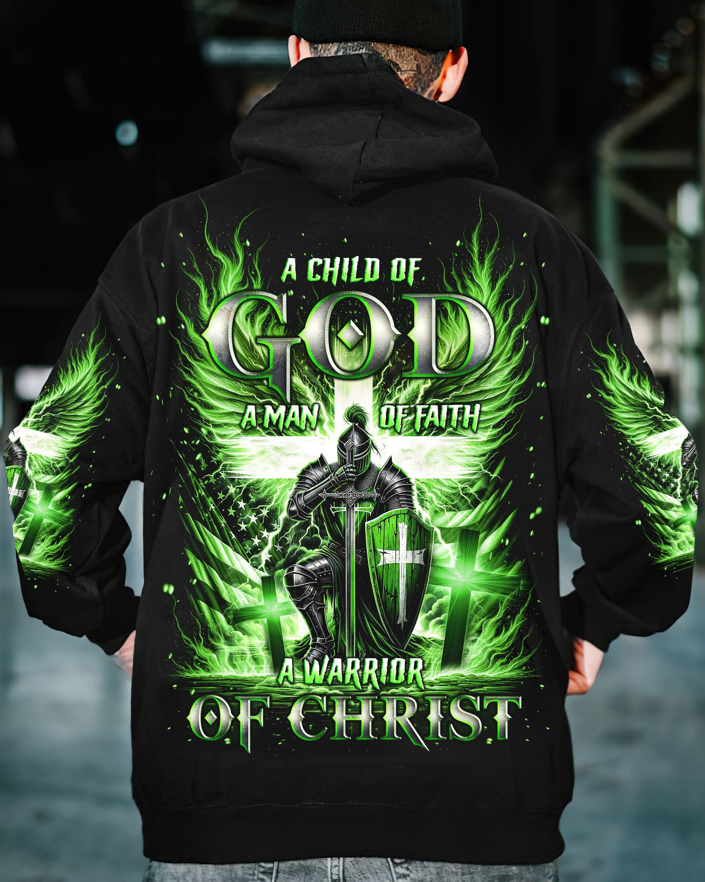 A Warrior Of Christ Men's All Over Print Shirt - Tlno1010243