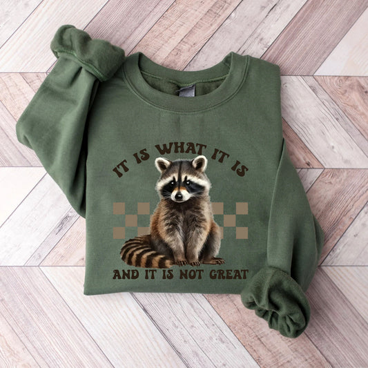 It Is What It Is and It Is not Great Sweatshirt