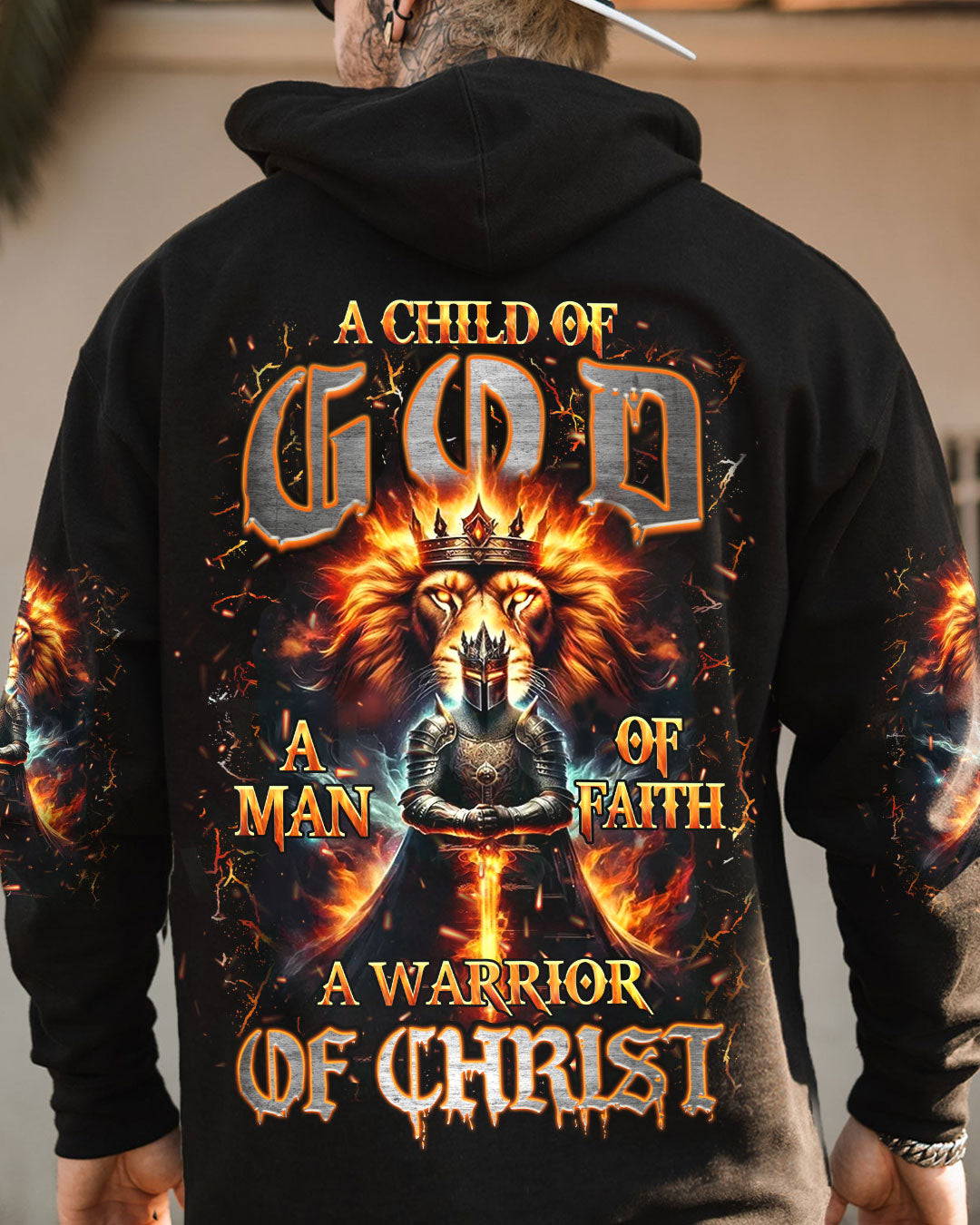 A Warrior Of Christ Men's All Over Print Shirt - Yhhn2308242