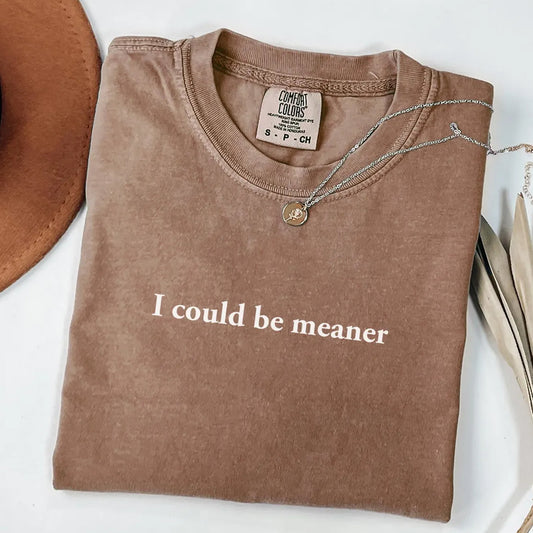 I Could Be Meaner T-shirt