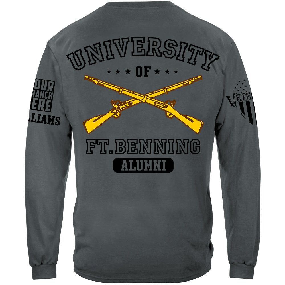 US Veteran Shirt University Of Military School Custom Shirt   Design For Veteran H2511