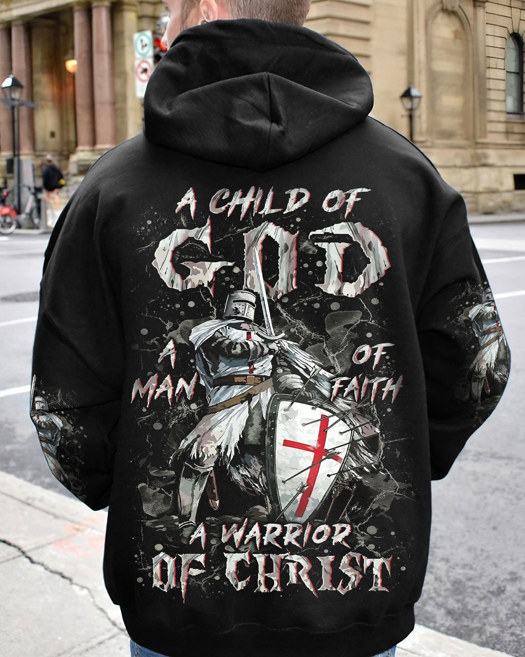 A Warrior Of Christ Men's All Over Print Shirt - Yhln0409243