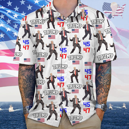 Trump - Embrace Success with a Little Bit of Crazy Hawaii Shirt HA75 64162