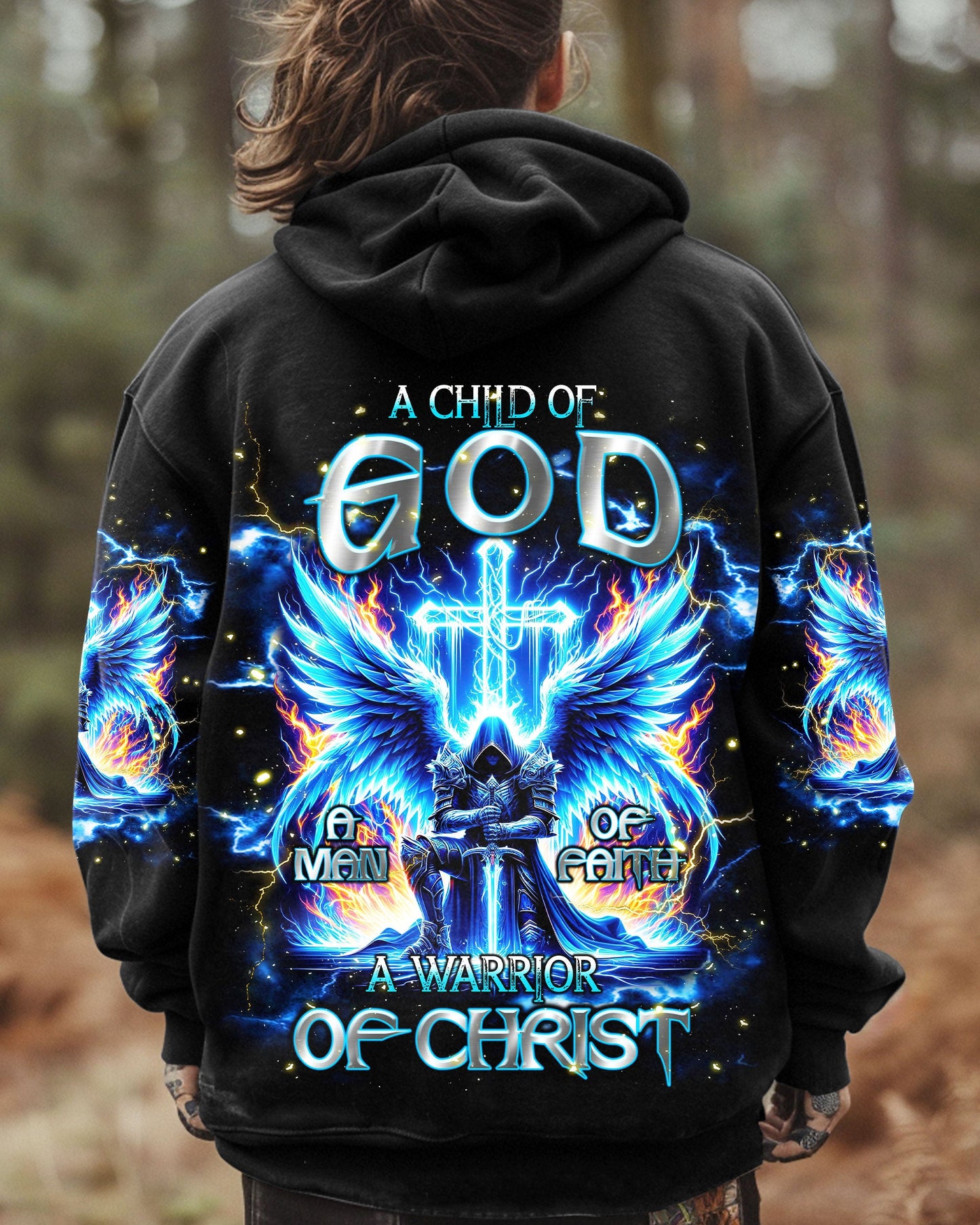 A Warrior Of Christ Men's All Over Print Shirt  - Tlnt0510242