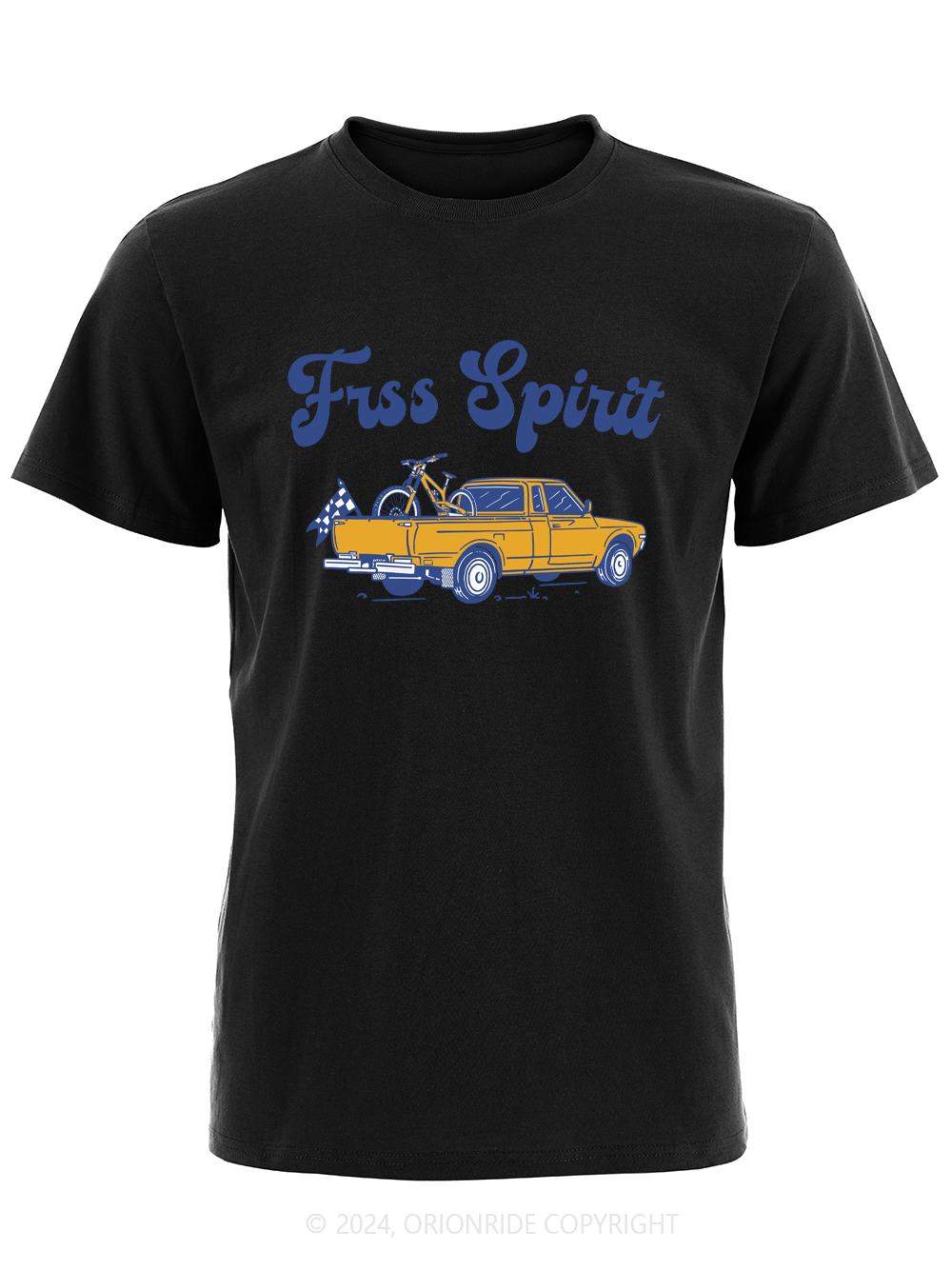 Orionride Short Sleeves Free Spirit Bike T-Shirt