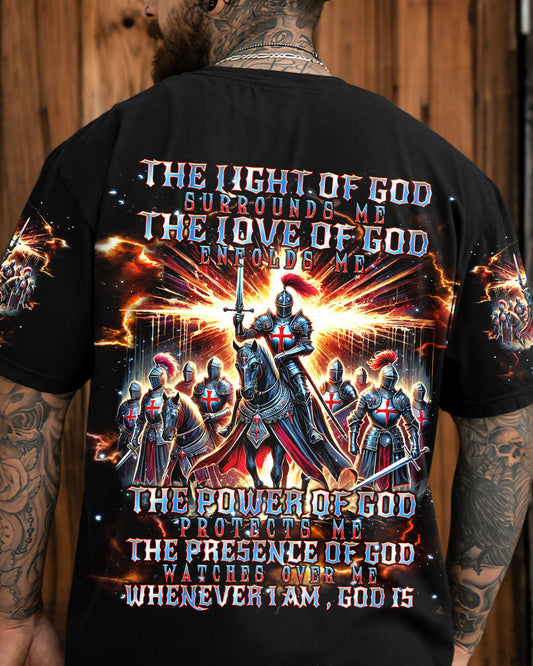 Whenever I Am God Is Warrior Men's All Over Print Shirt - Tlnt2207242