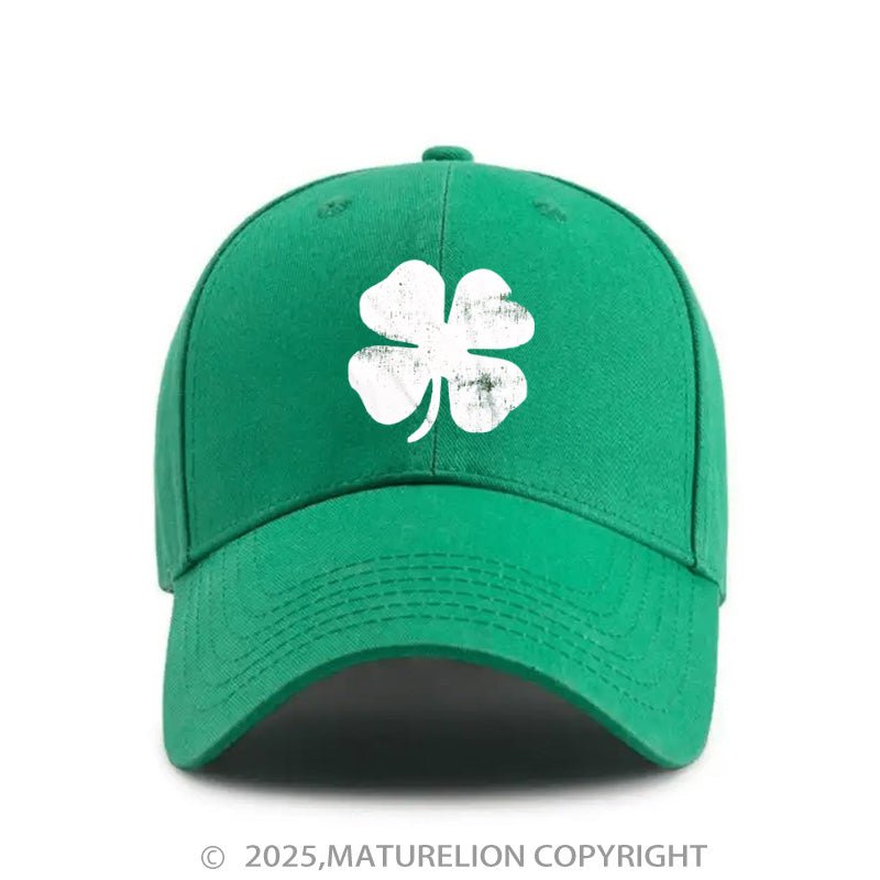 Maturelion St. Patrick's Shamrock Print Cap