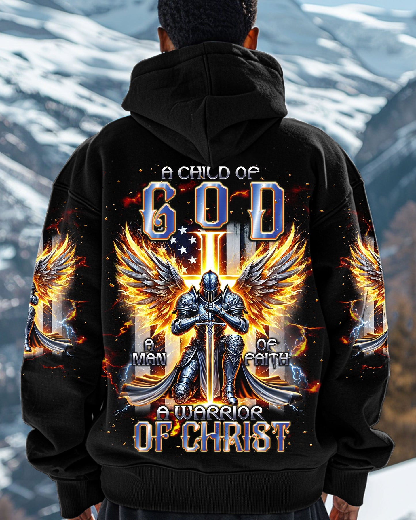 A Warrior Of Christ Men's All Over Print Shirt - Tlnt2712241