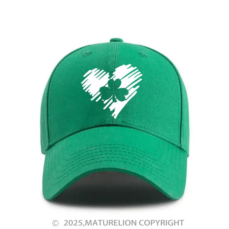 Maturelion St. Patrick's Shamrock Print Cap