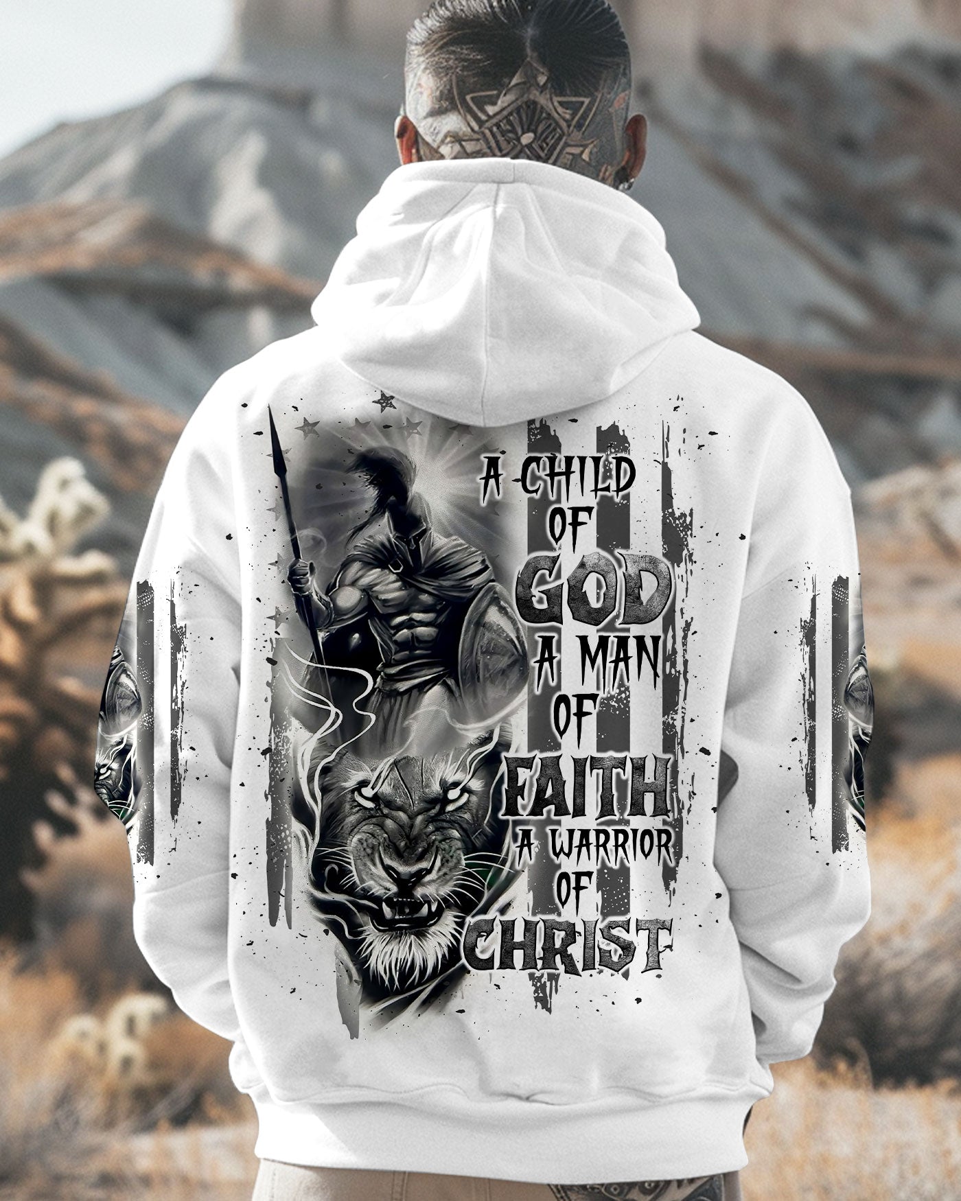 A Warrior Of Christ Warrior Lion Men's All Over Print Shirt - Tlnt1811244