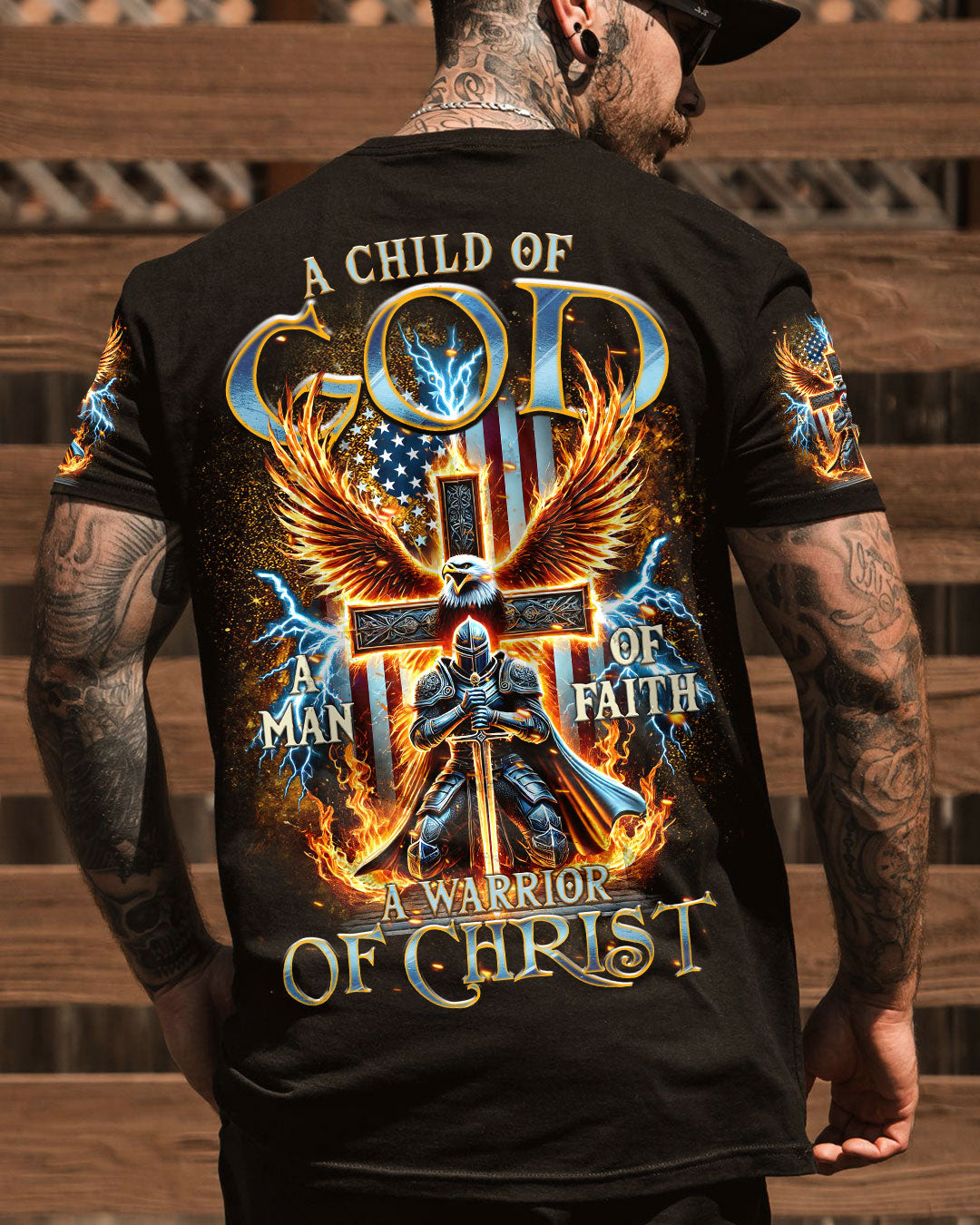 A Warrior Of Christ Men's All Over Print Shirt - Tltr1608244