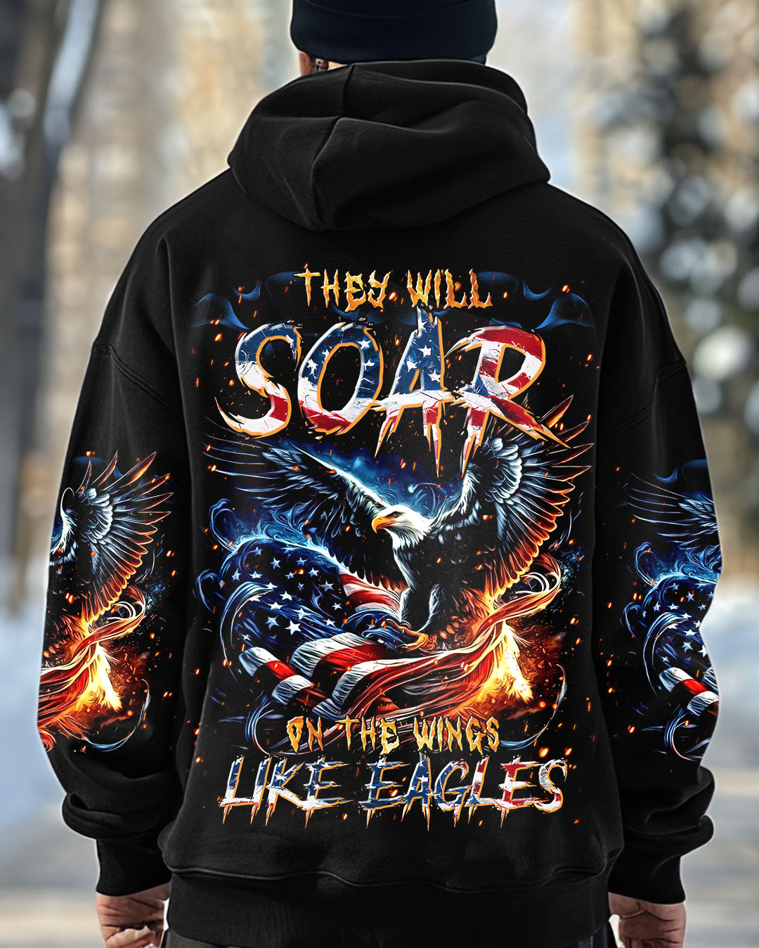 They Will Soar On The Wings Like Eagles  Men's All Over Print Shirt  - Tltr0611244