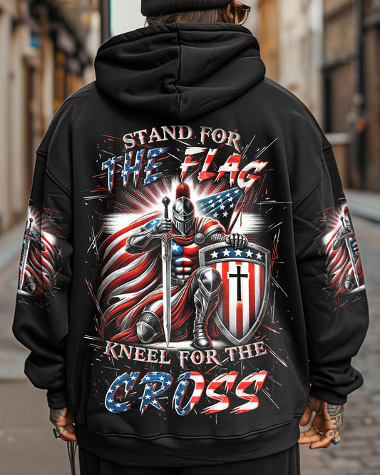 Stand For The Flag Kneel For The Cross Men's All Over Print Shirt - Yhln0701253