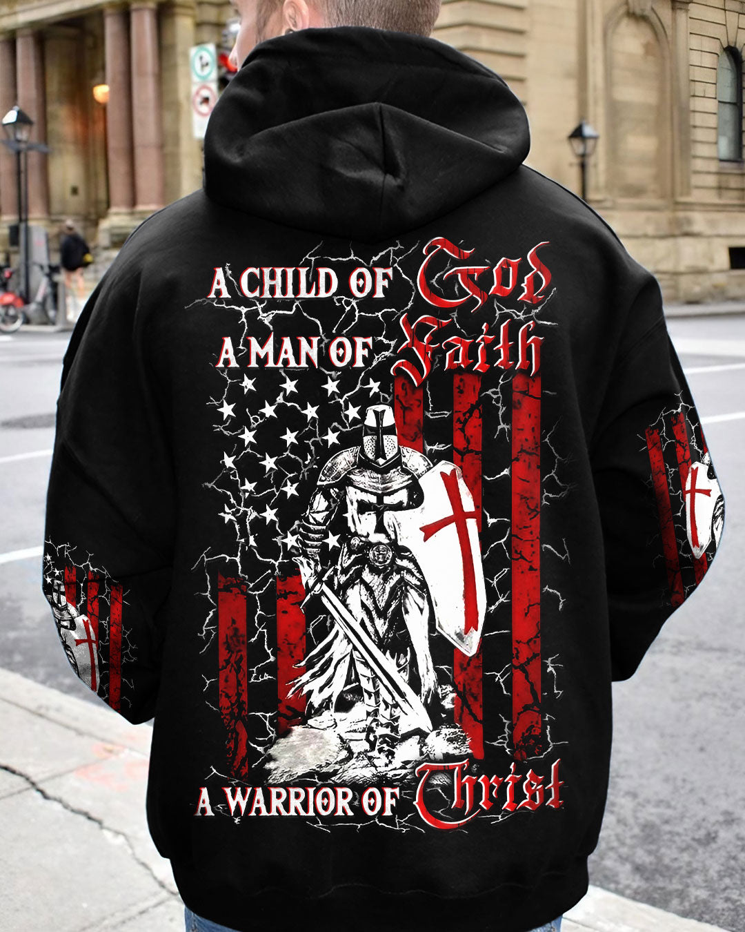 A Warrior Of Christ Men's All Over Print Shirt - Yhln0110243