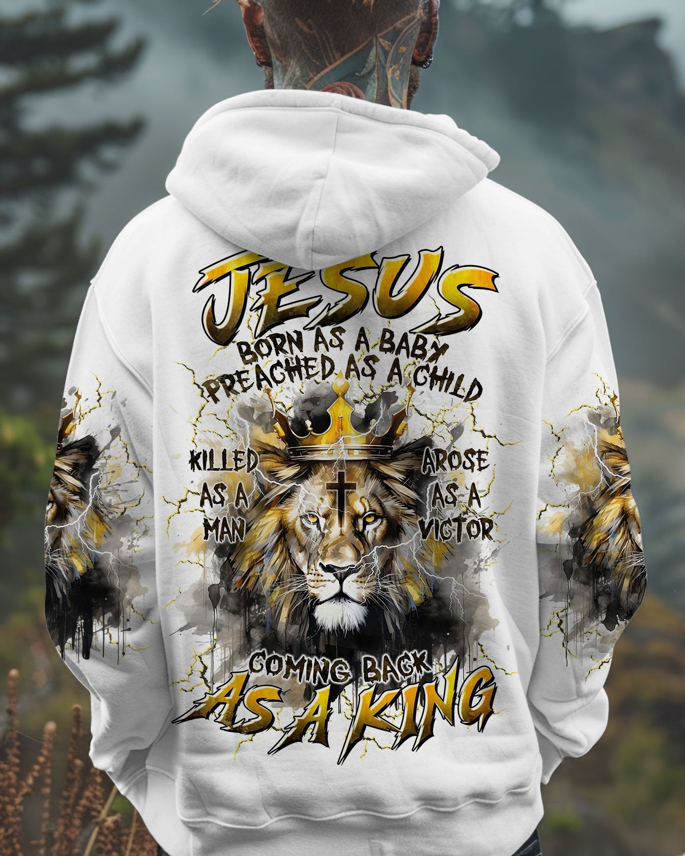 Coming Back As A King Lion Men's All Over Print Shirt - Tltr2808242