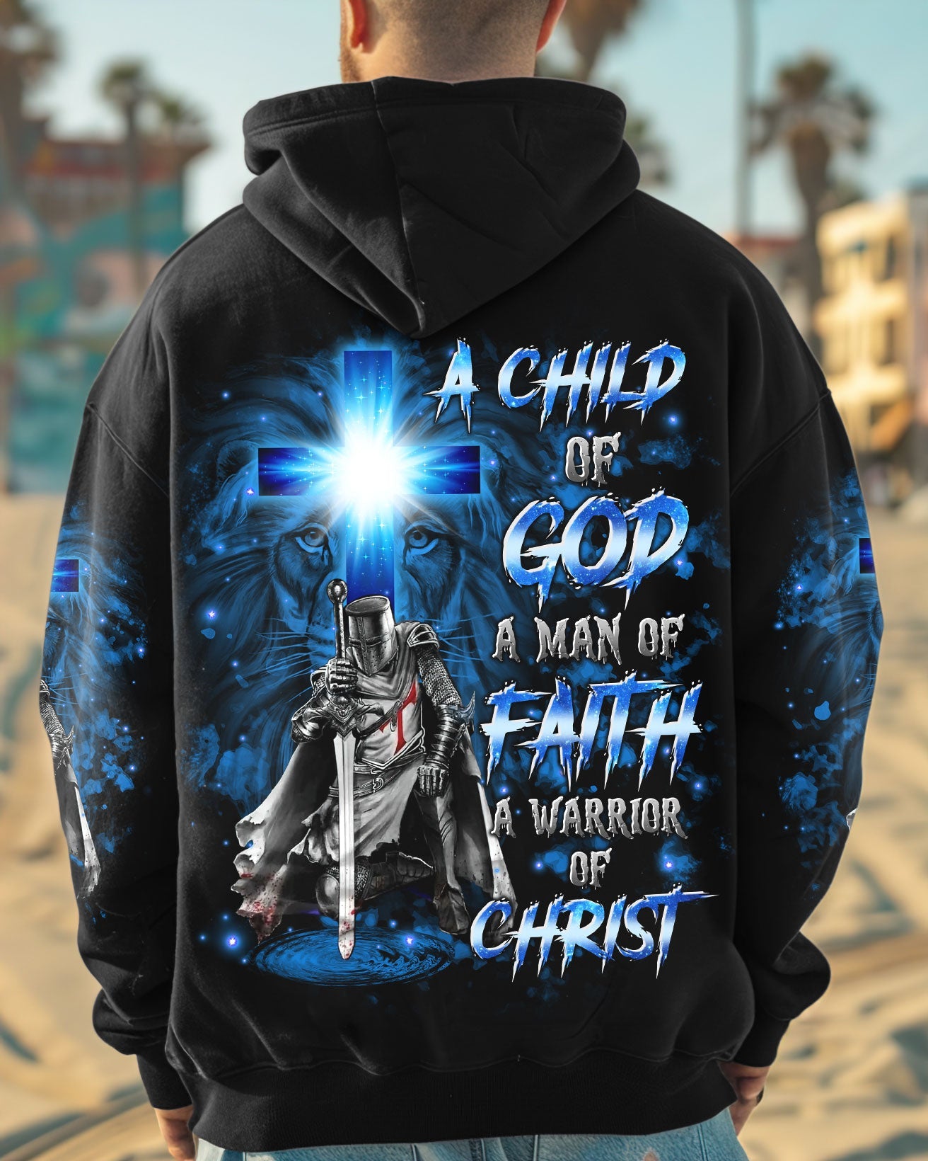 A Warrior Of Christ Men's All Over Print Shirt - Tltr1212244