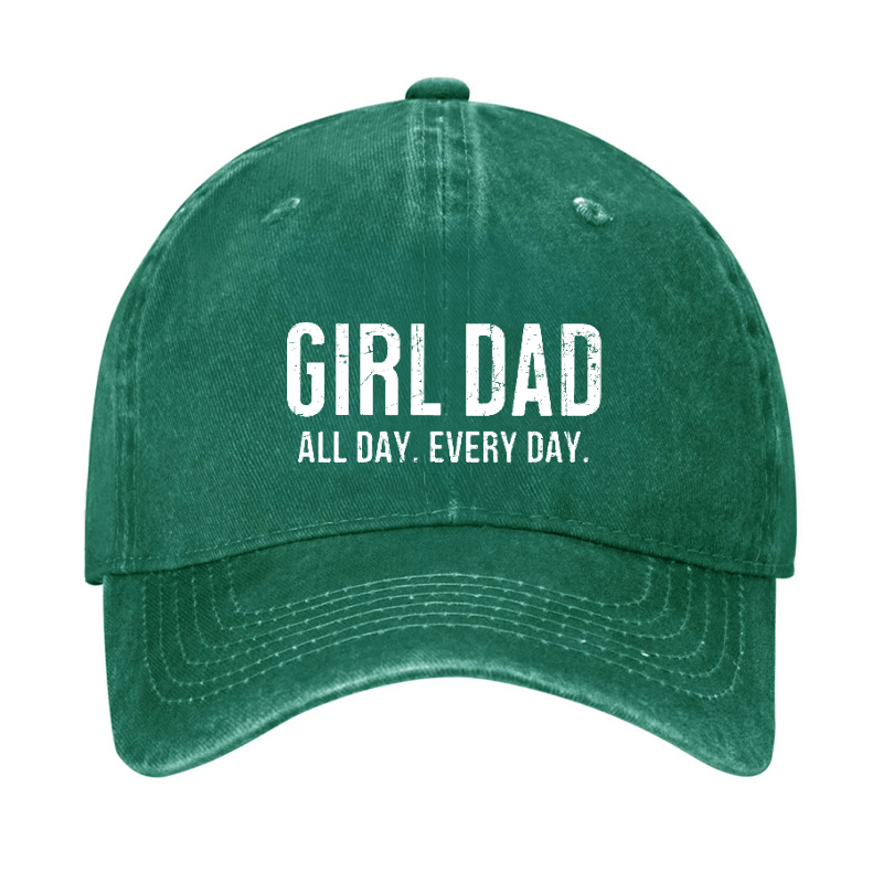 Girl Dad All Day Every Day Cap (Free Customization)