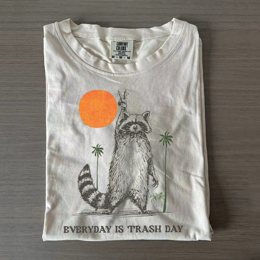 Everyday Is Trash Day Raccoon T-Shirt