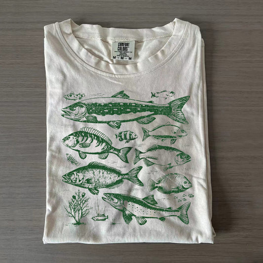 Vintage 90s Fish T-shirt