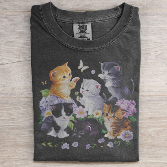 Cottagecore Cat T-Shirt